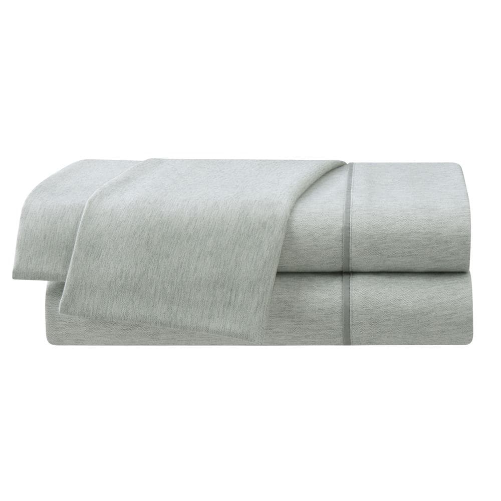 Arcadia Heather Herringbone Sheet Set Size Queen