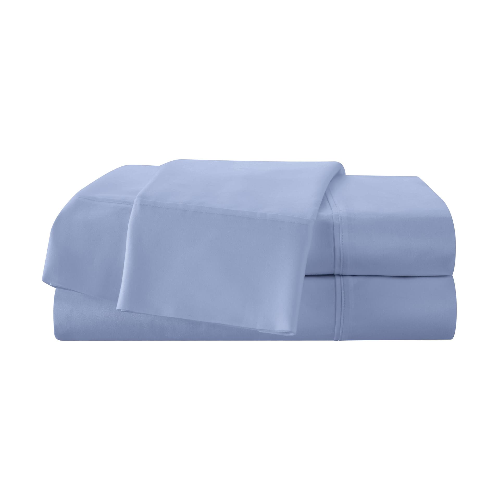 T400 Solid Cotton Sateen Sheet Set Size King