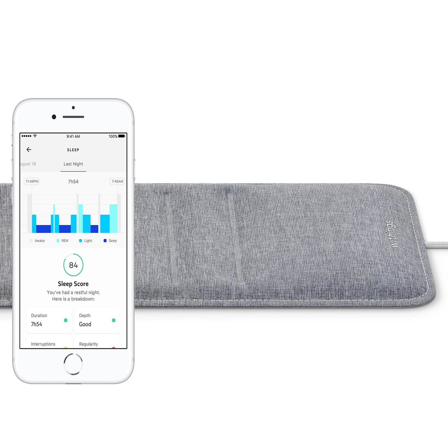 Withings Sleep Tracker Mat