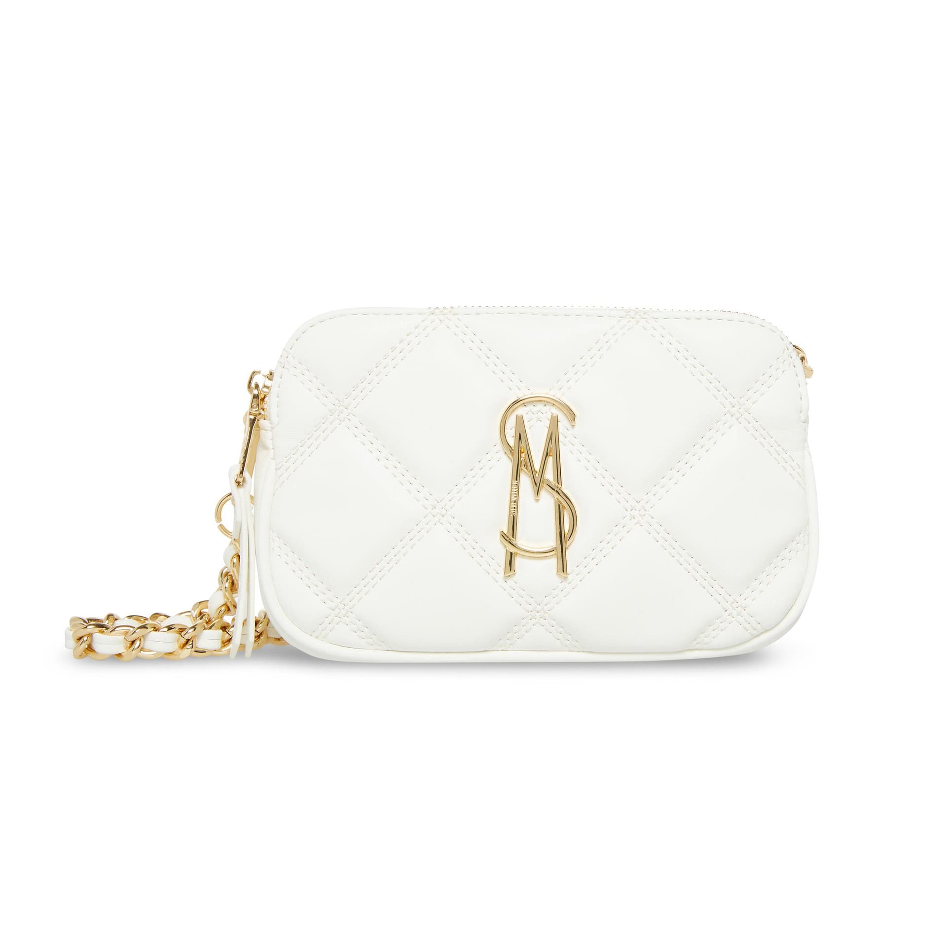 BDAISY Quilted Camera Bag - White