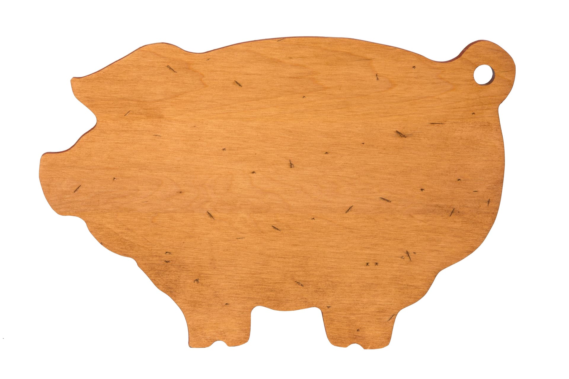 Pig Shaped Board 14 x 9 x .625 - Maple