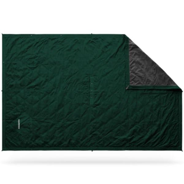 Field Blanket Microfleece - Pine Green