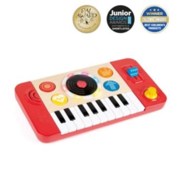 DJ Mix & Spin Studio Musical Toy - Ages 12+ Months Red