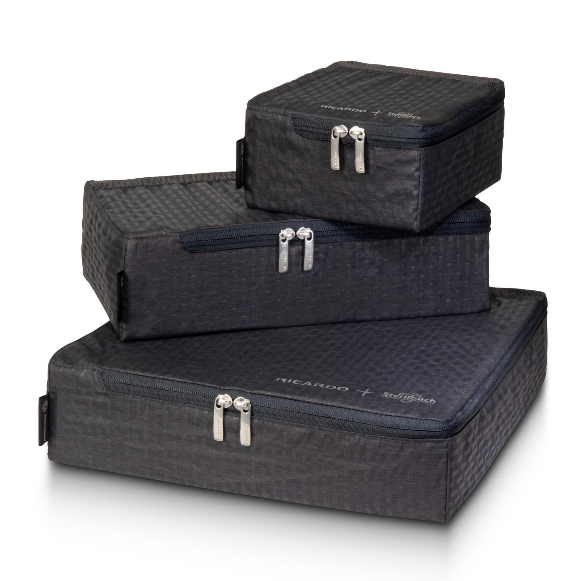 Ricardo Beverly Hills - Essentials 5.0 Packing Cubes, Set of 3 - Graphite