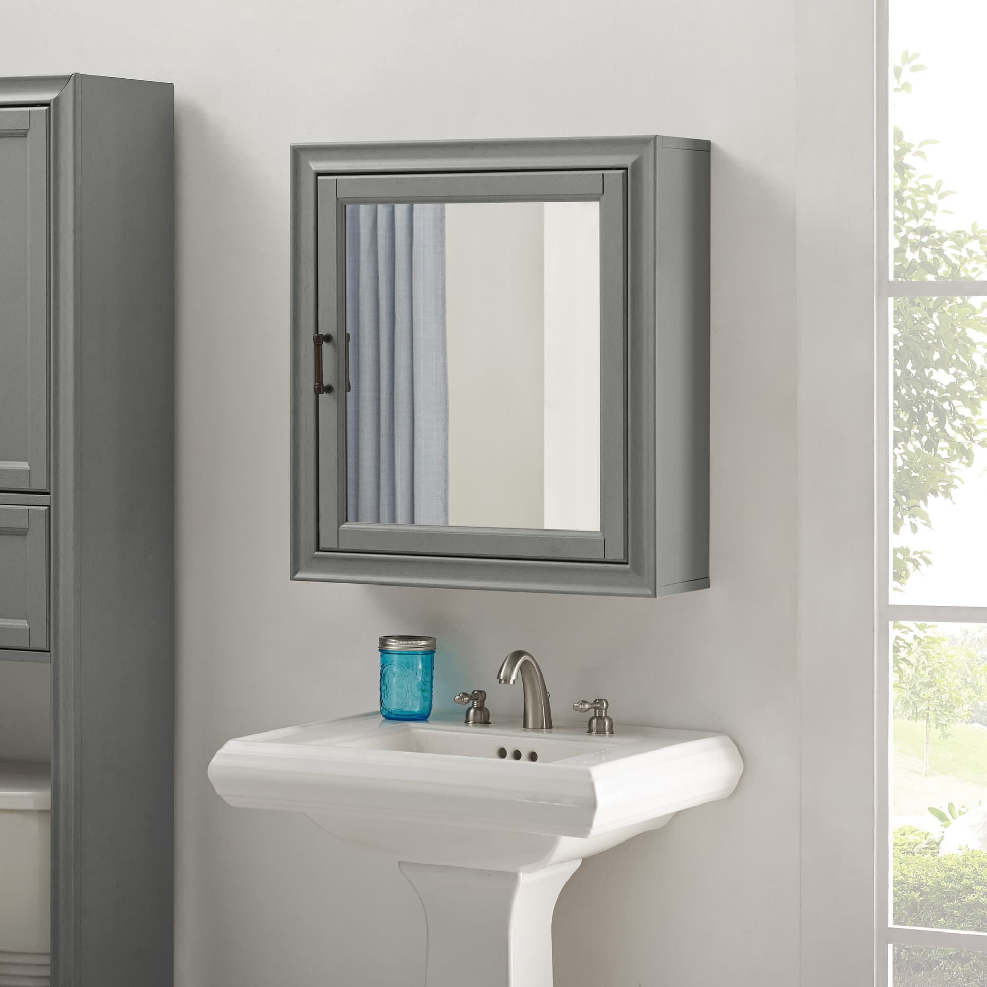 Tara Wall Cabinet With Mirror