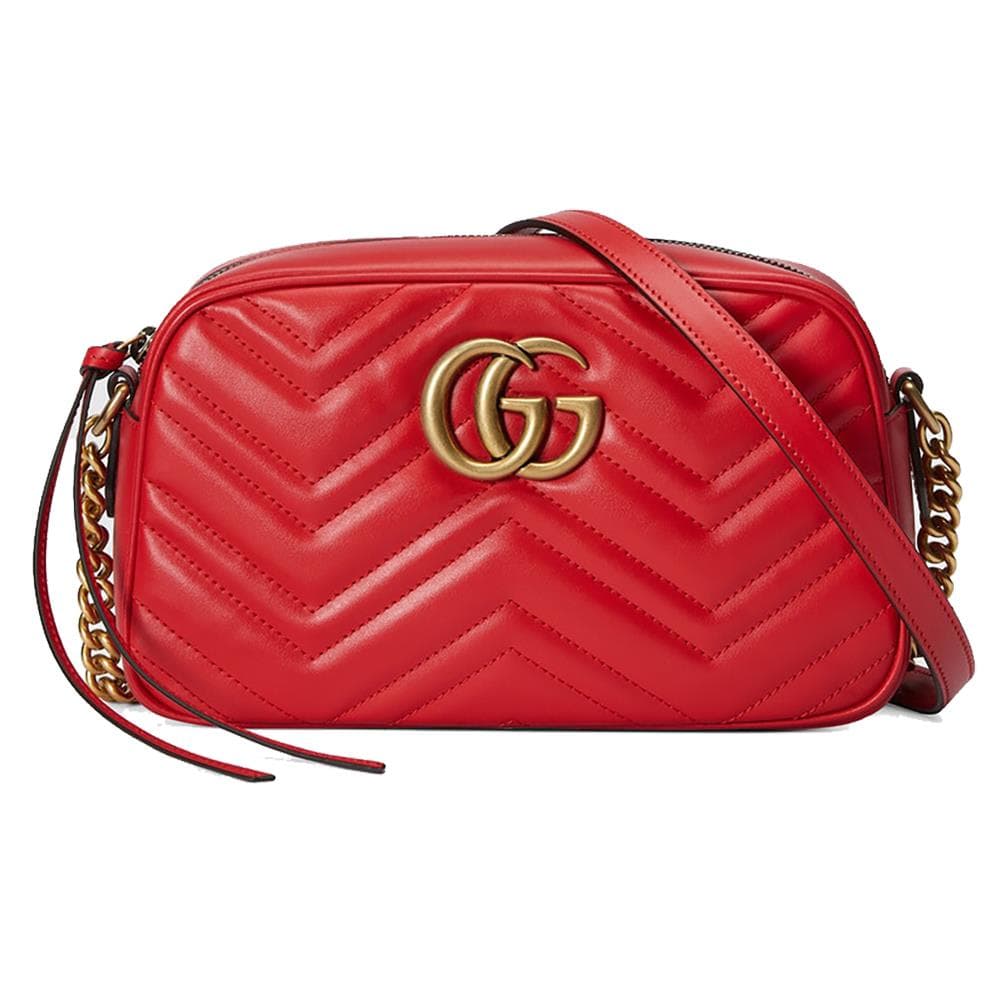 GG Marmont Small Matelasse Cross Body Size 9.5x5x3