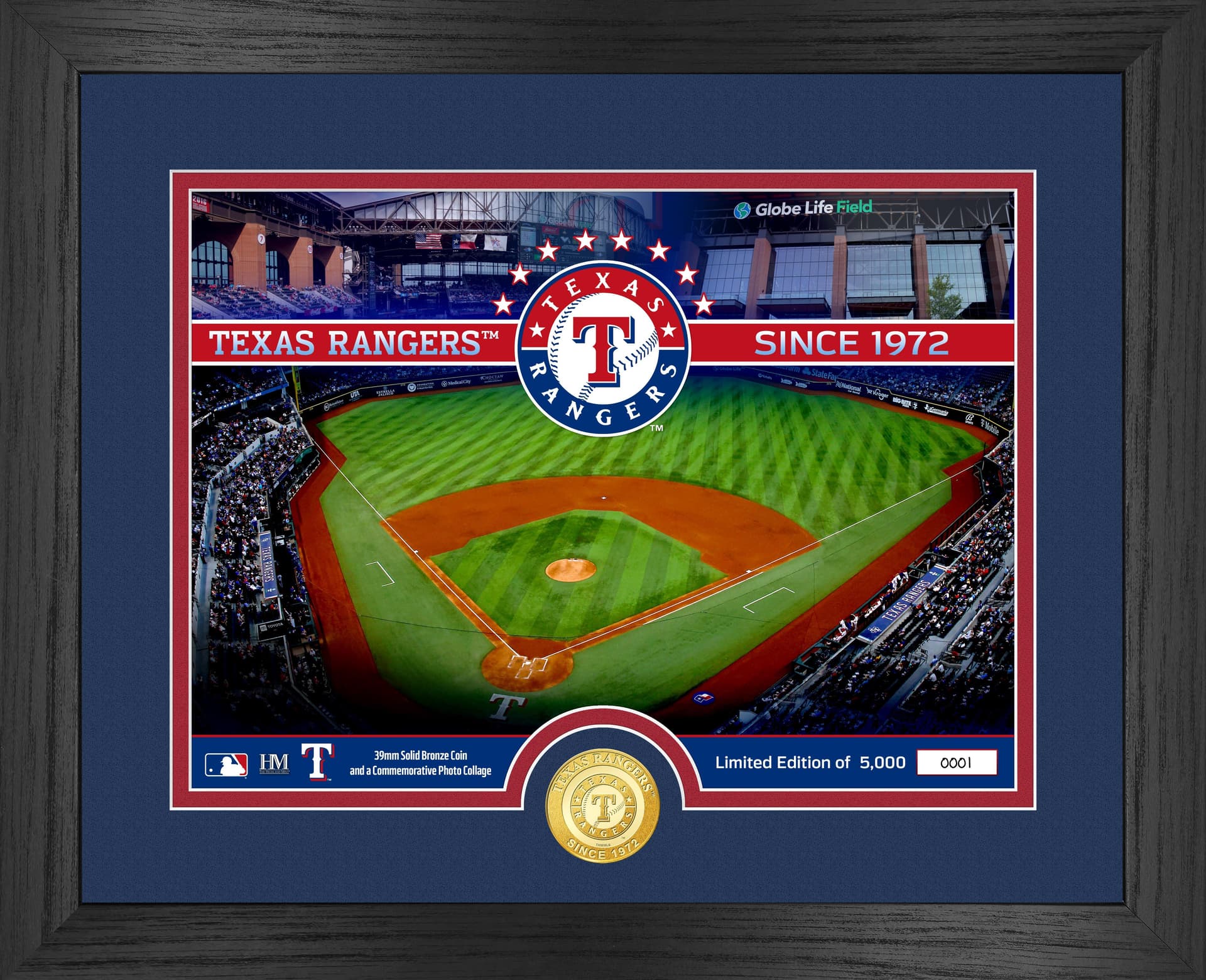 Texas Rangers Stadium Photo Mint