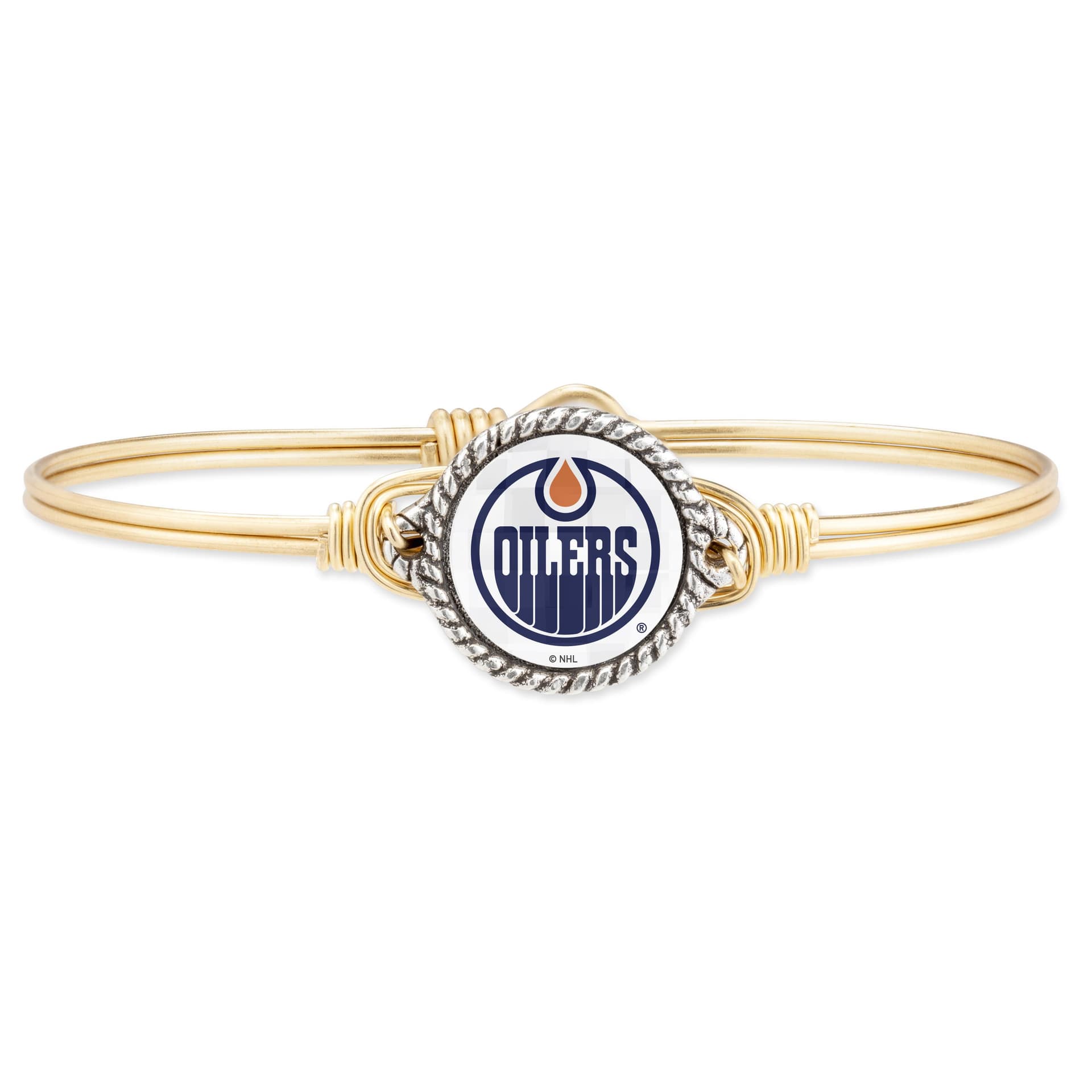 Edmonton Oilers Bangle Bracelet Size Regular