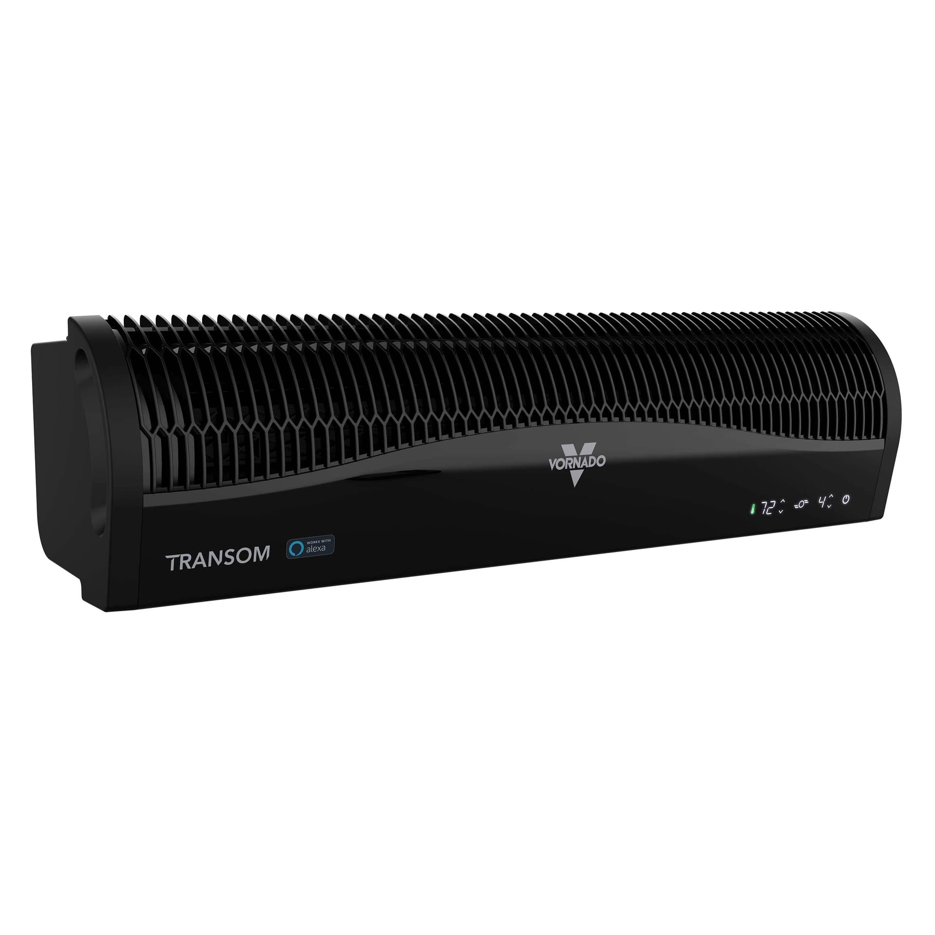 TRANSOM AE Alexa Enabled Window Circulator Black
