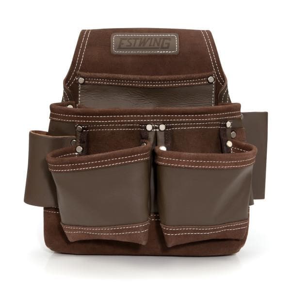 Estwing 9-Pocket Full Leather Framers Pouch