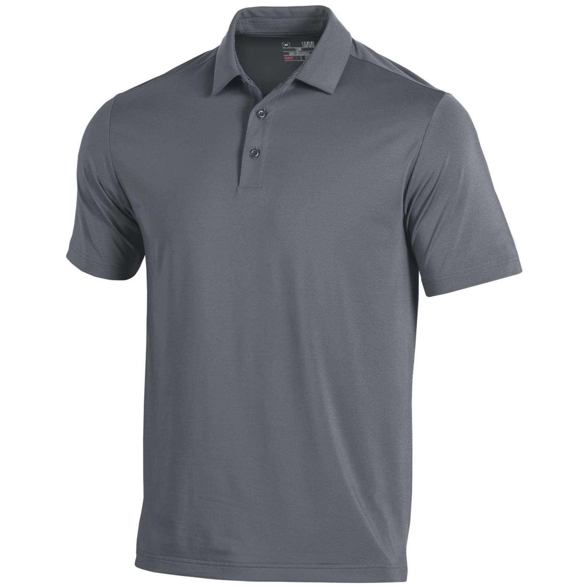 Under Armour Men's T2 Green Golf Polo - Pitch Grey/XXL