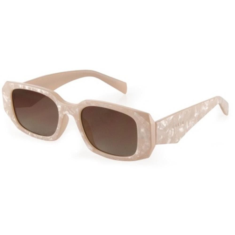 Womens Milan Sunglasses Creamy Quartz/Brown Gradient