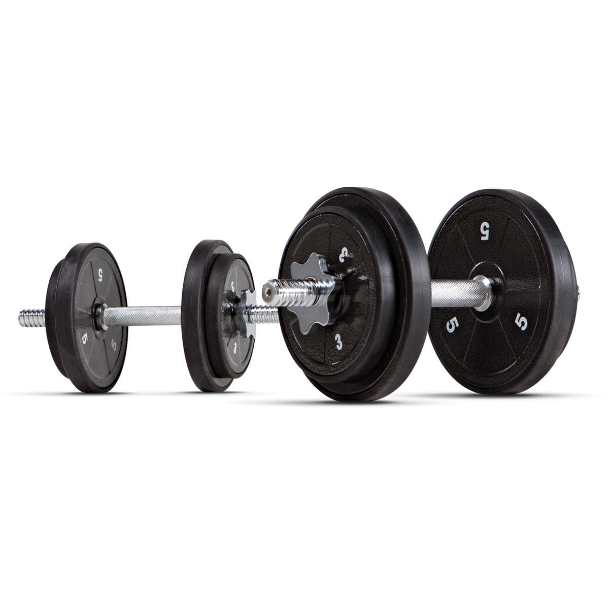 Marcy 40 lb Dumbbell Set + Case