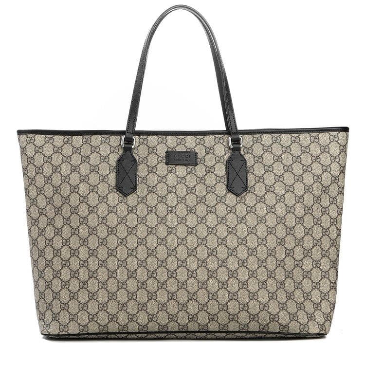 GG Supreme Appia Canvas Tote Bag