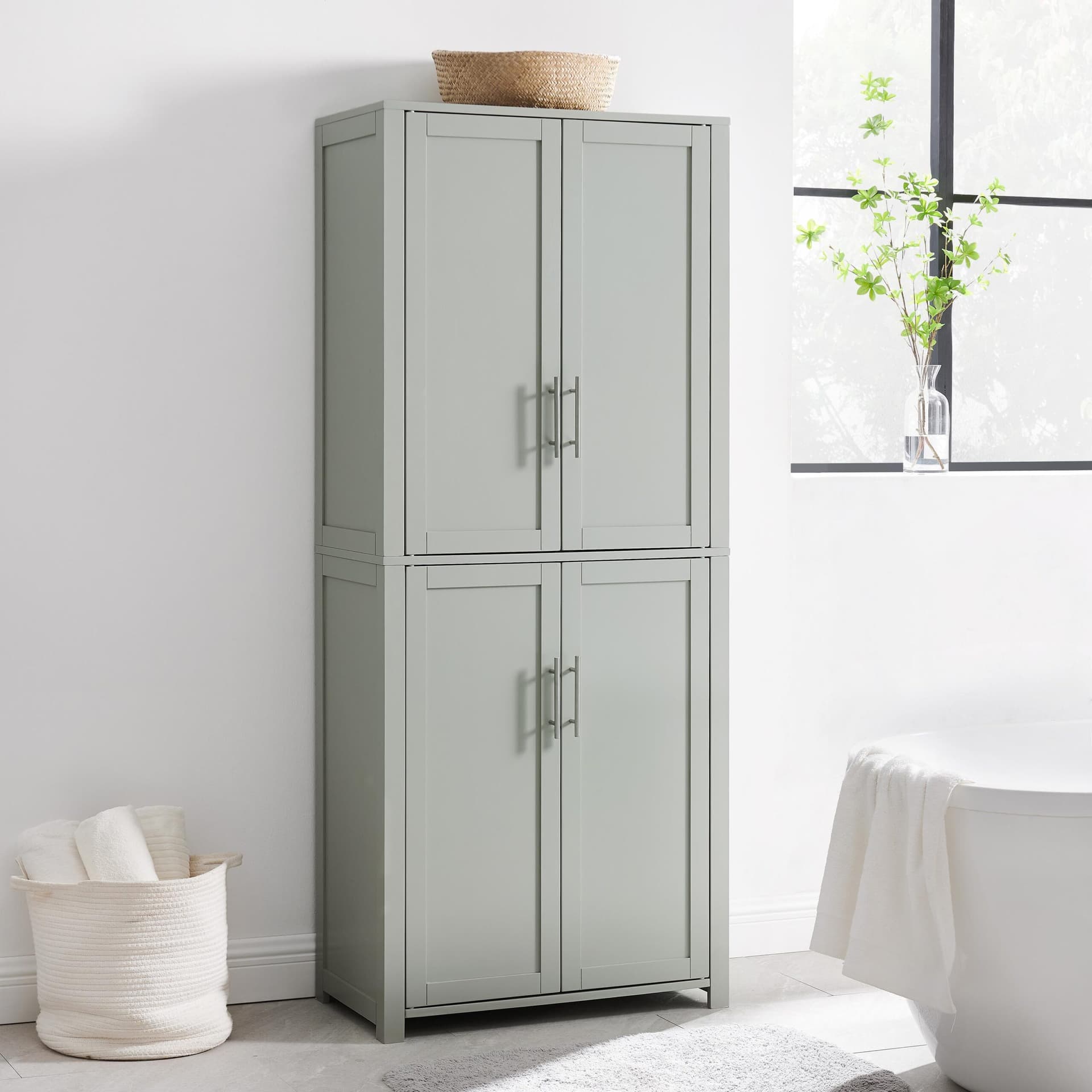 Savannah Tall Kitchen Storage Pantry