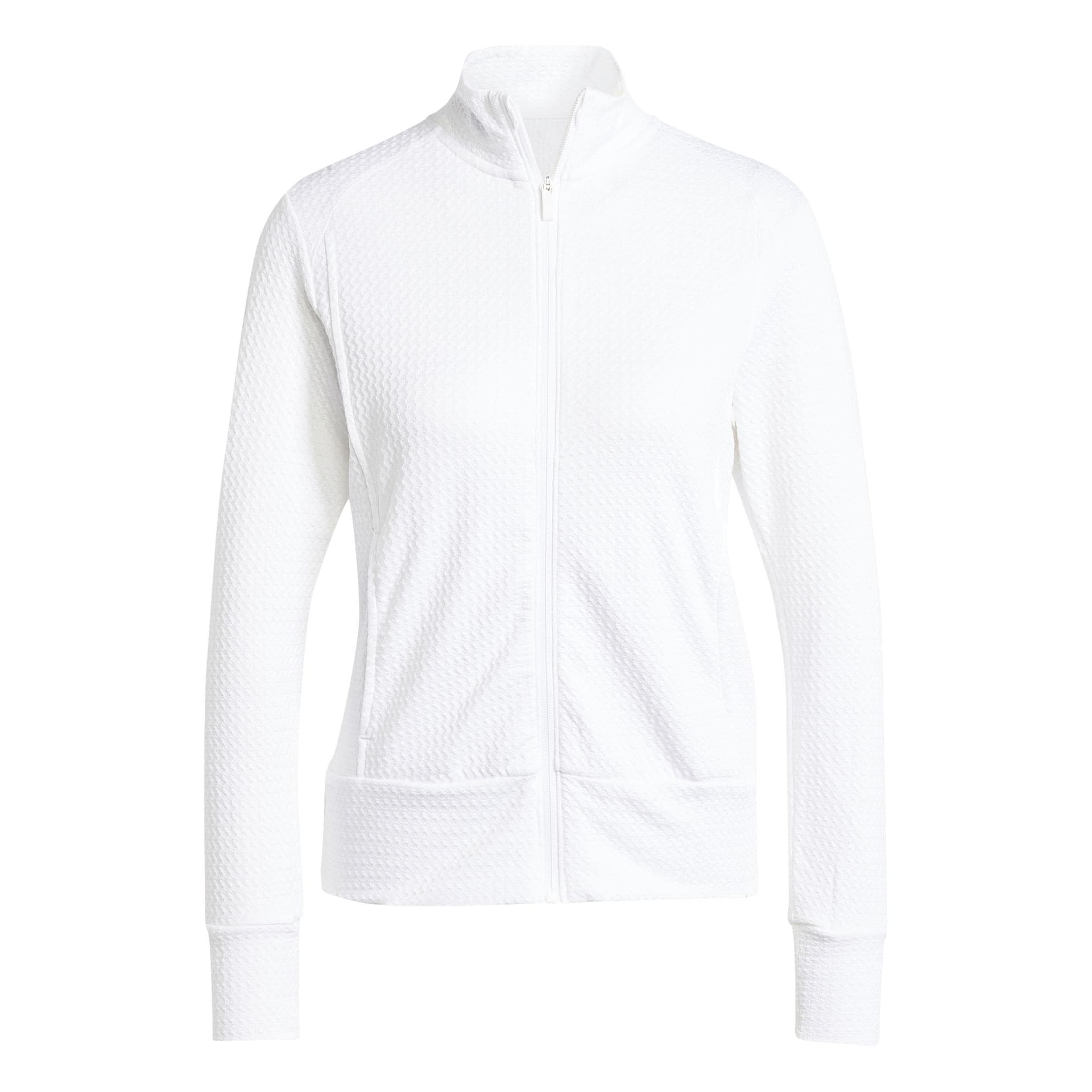 Adidas Women's Ultimate365 Textured Jacket - White/S