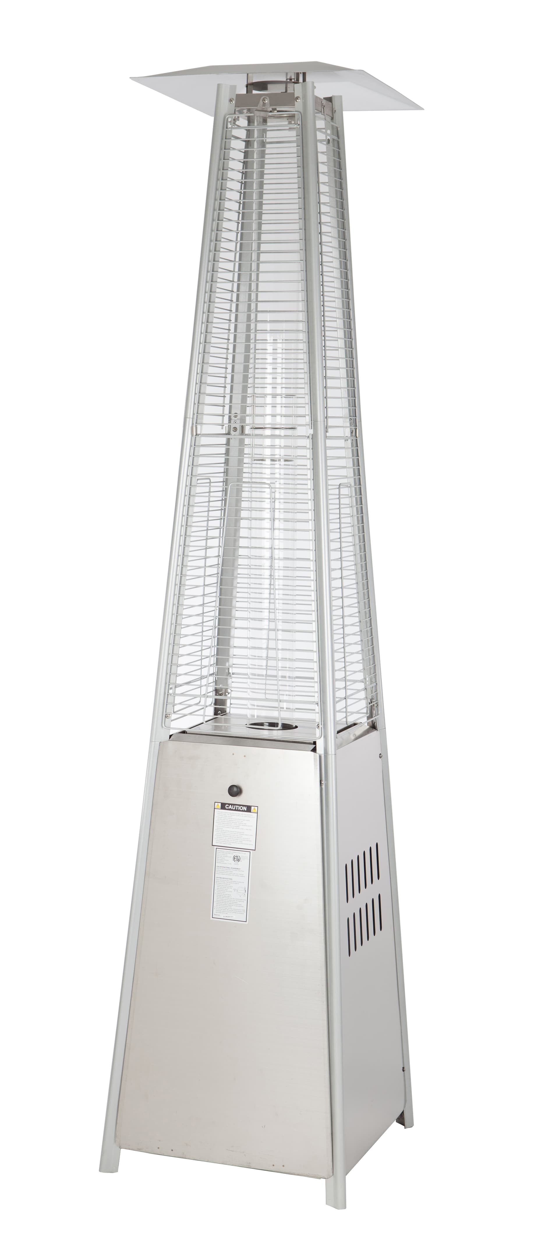 Stainless Steel Pyramid Flame Patio Heater