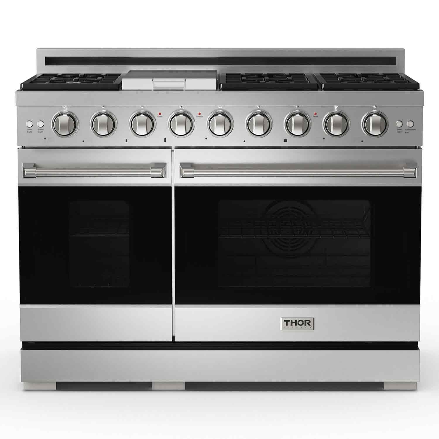 Gordon Ramsay 48" PRO Style Gas Range: Stainless