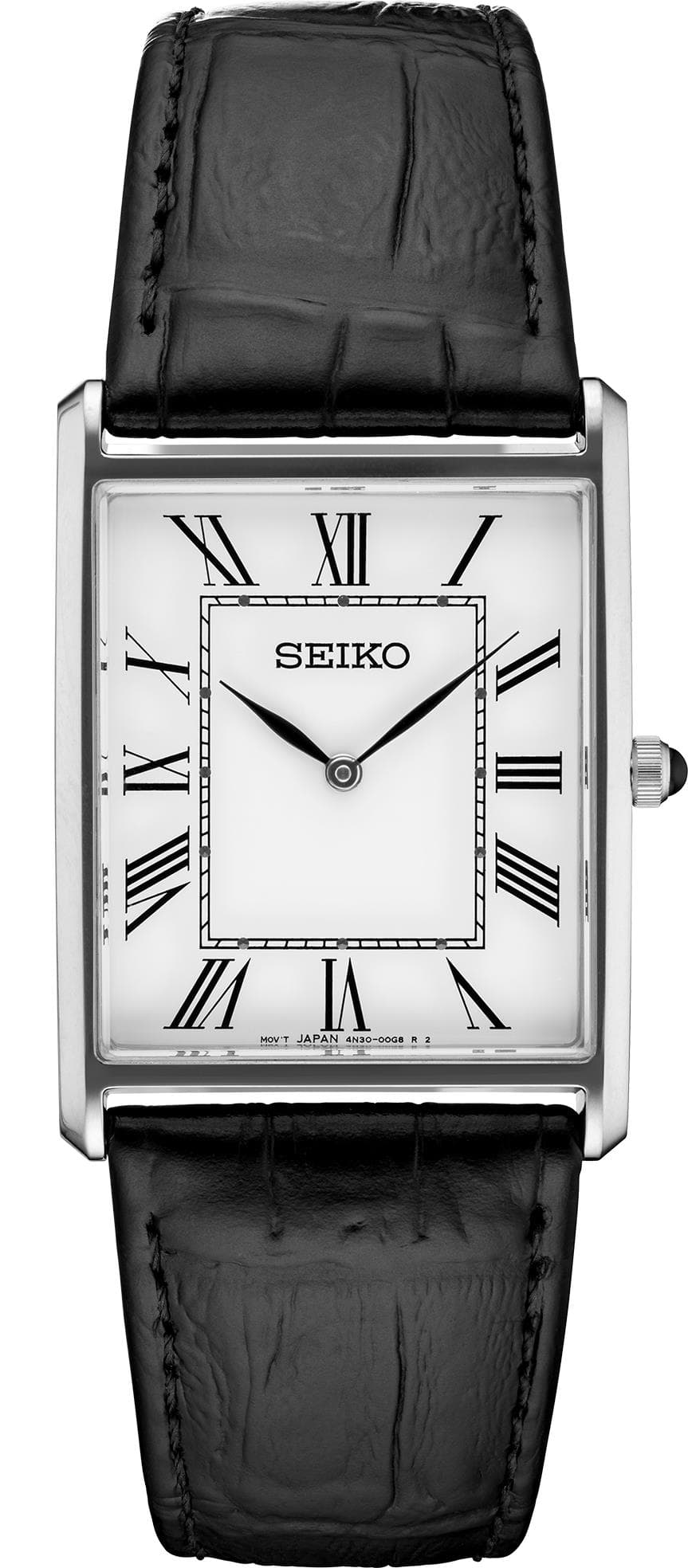 Men's Essentials Collection Stainless steel, Retangle case