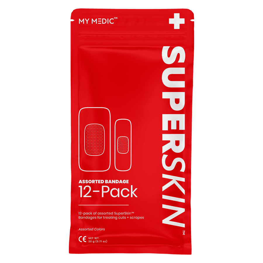 SuperSkin Assorted Bandage 12 Pack
