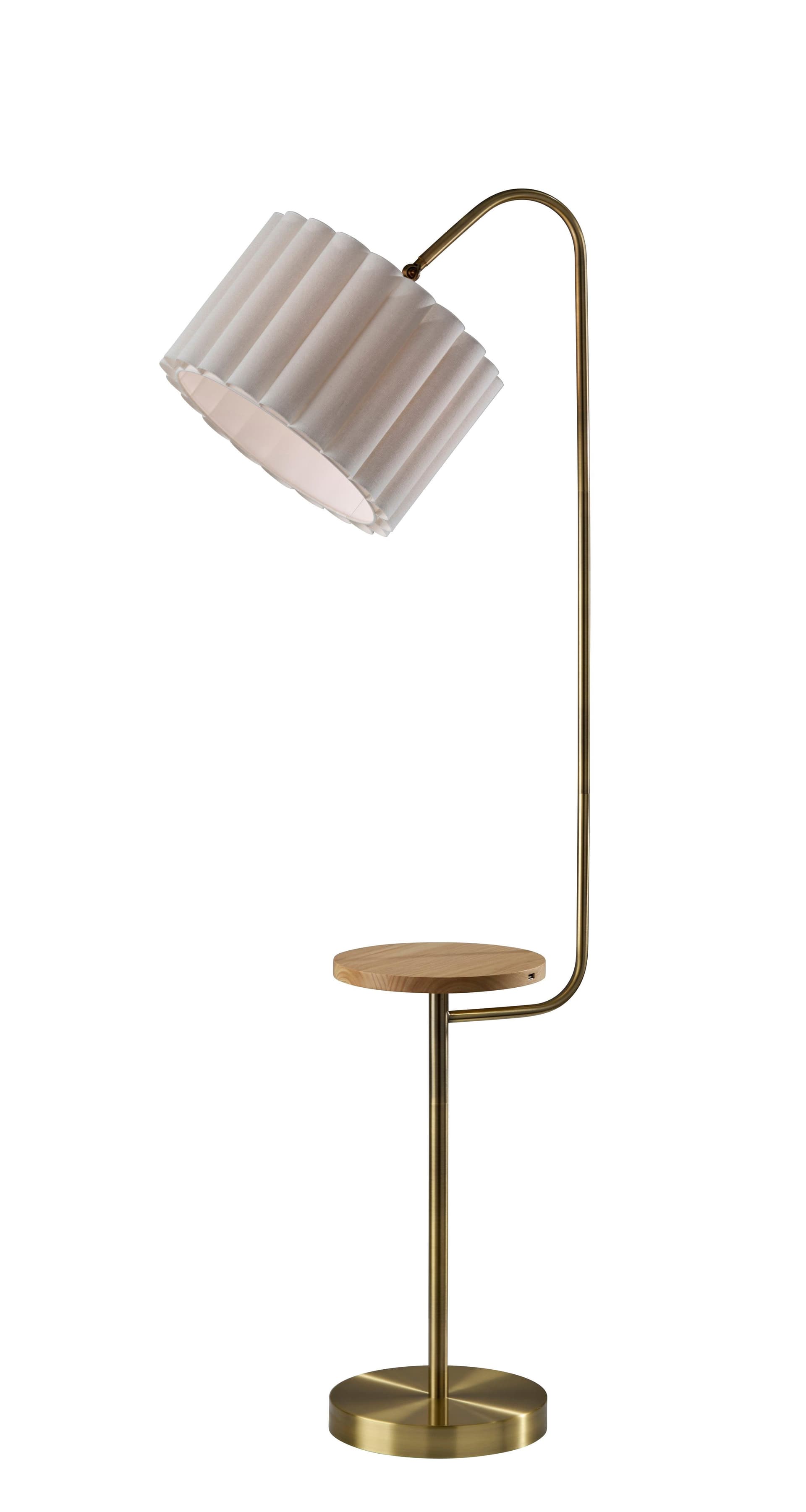 Caldwell Shelf Floor Lamp Size 62"