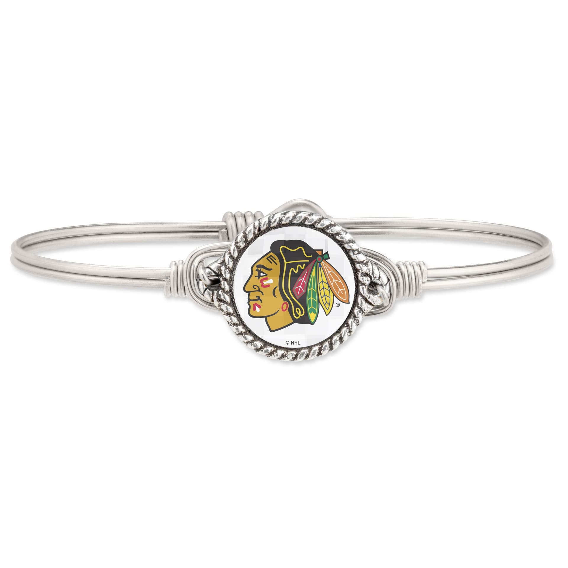 Chicago Blackhawks Bangle Bracelet Size Regular