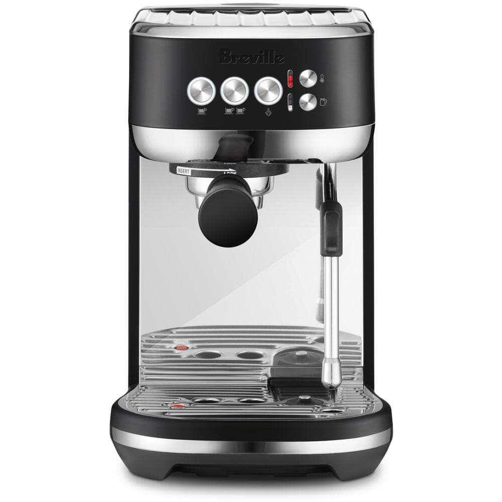 The Bambino Plus Espresso Machine in Black Truffle