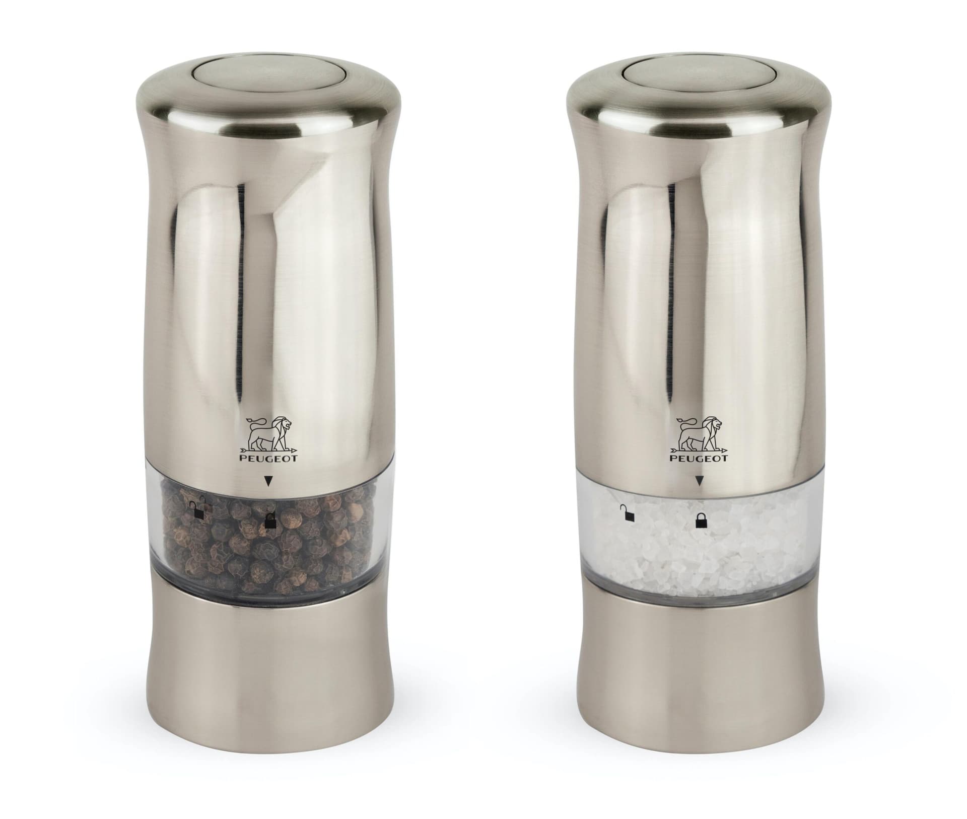 Zeli 14cm Electric Salt and Pepper Mill Duo