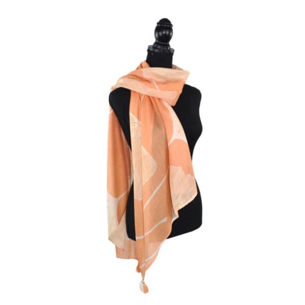 Ginko Floral Scarf