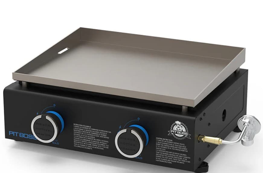 2 BURNER TABLE TOP GAS GRIDDLE (PB2BGT1)