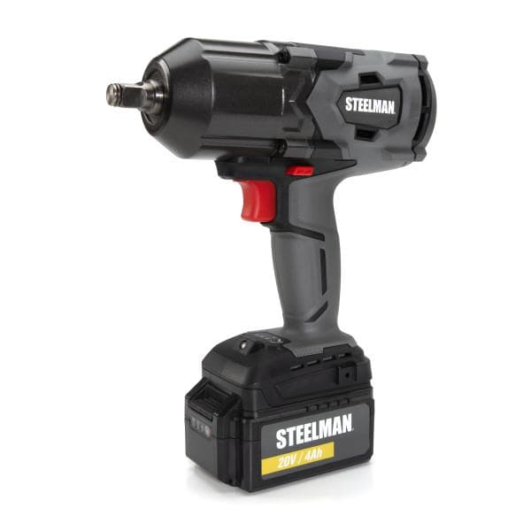 Steelman 20V Cordless 1/2" Drive Brushless Impact Wrench Bundle