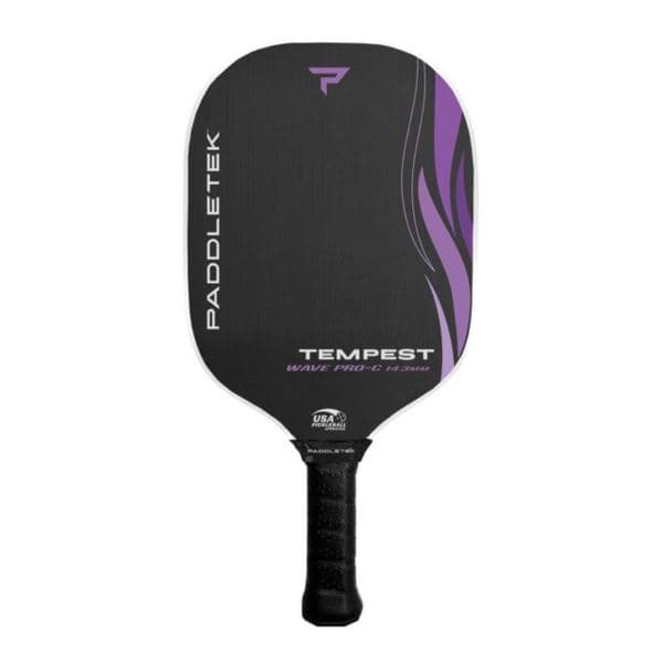 Paddletek Tempest Wave Pro-C 14mm Pickleball Paddle - Wildfire