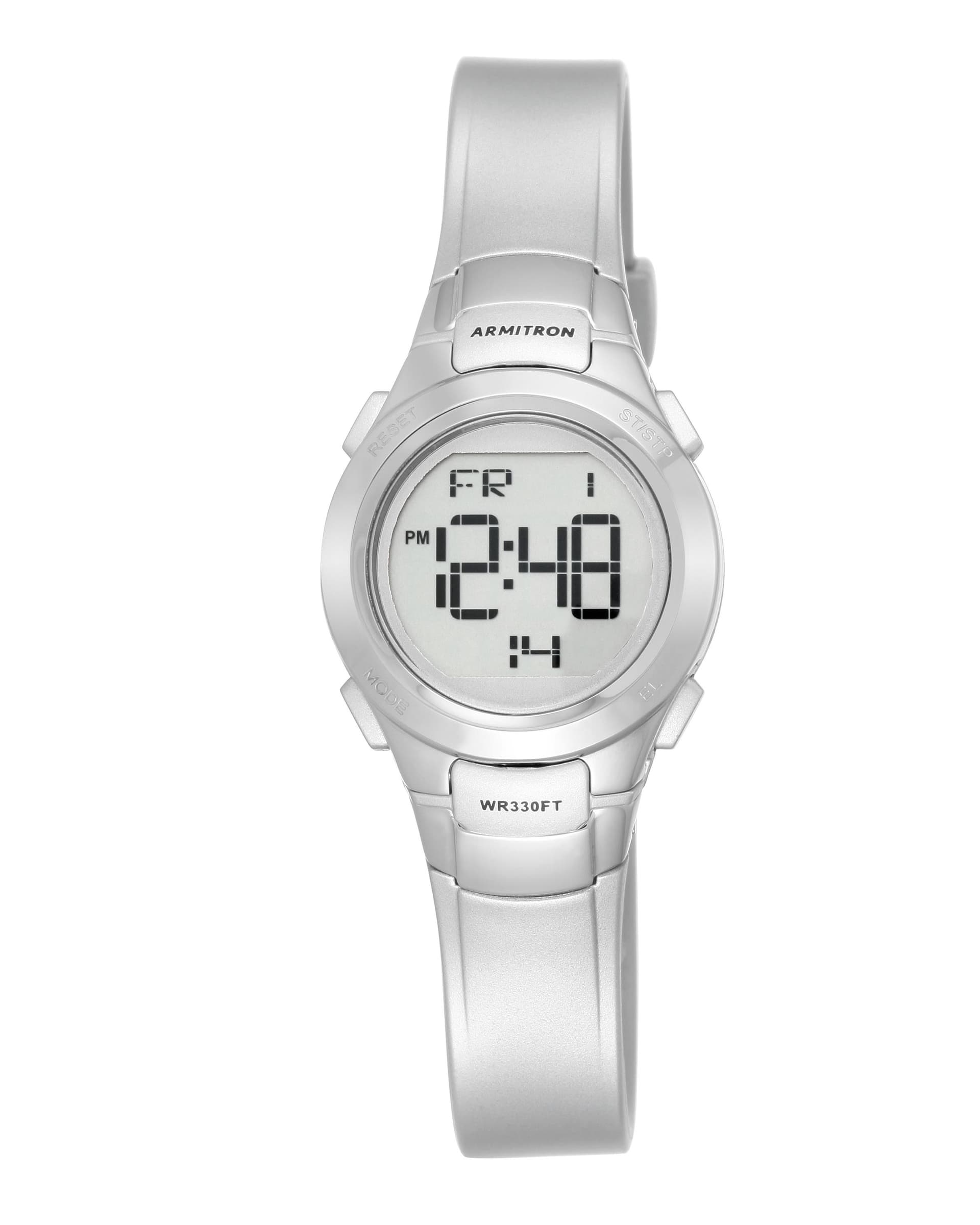 Women's Silver Digial Sport Watch