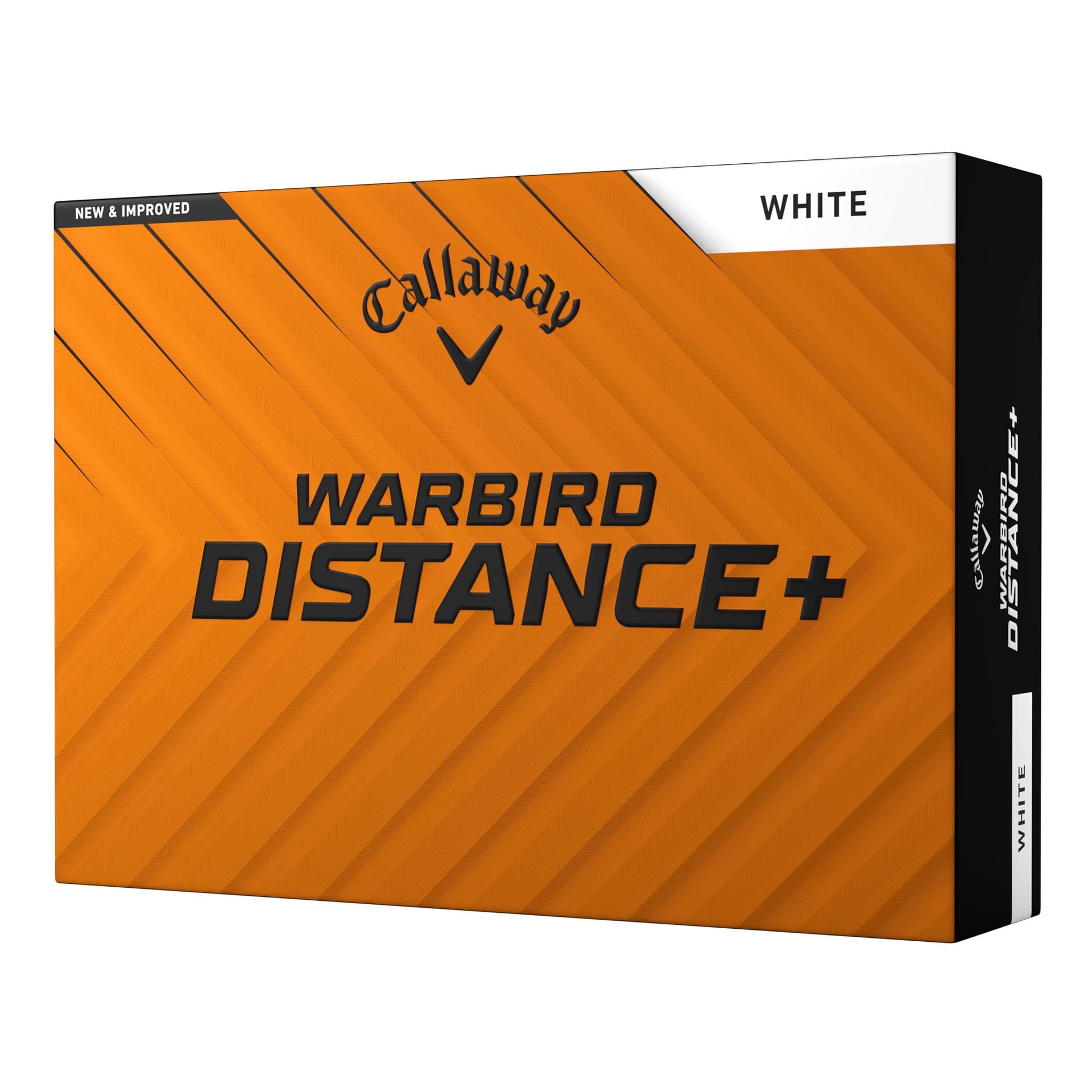 Warbird Distance+ Golf Balls - White