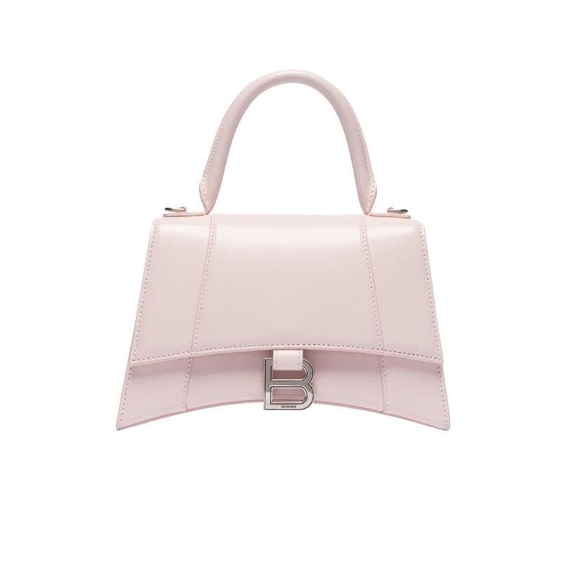 Hourglass Small Top Handle Bag - (Rosa)