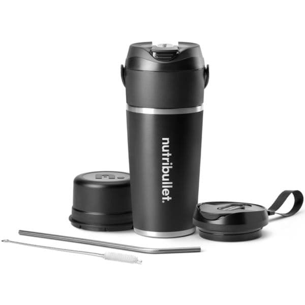 Flip Insulated Portable Blender - Black