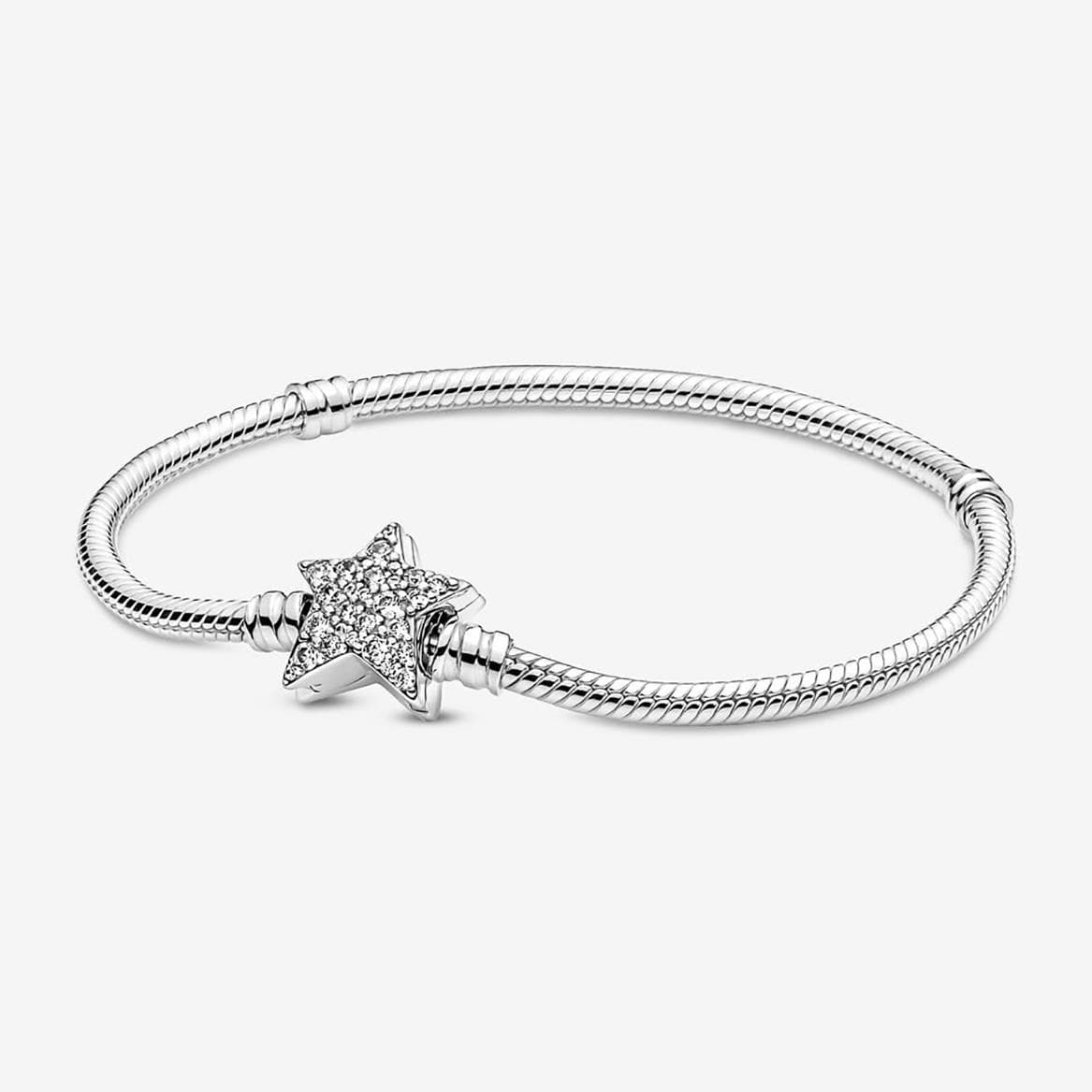 Asymmetric Star Clasp Bracelet Size 7.5"
