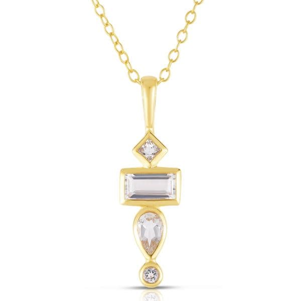 White Topaz Necklace