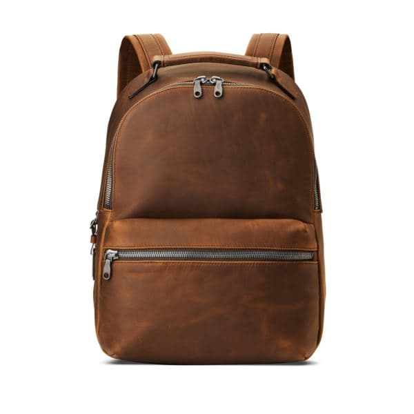 The Runwell Backpack - Medium Brown