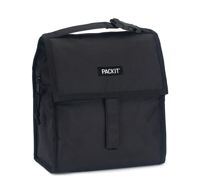 PackIt Freezable Lunch Bag, Black