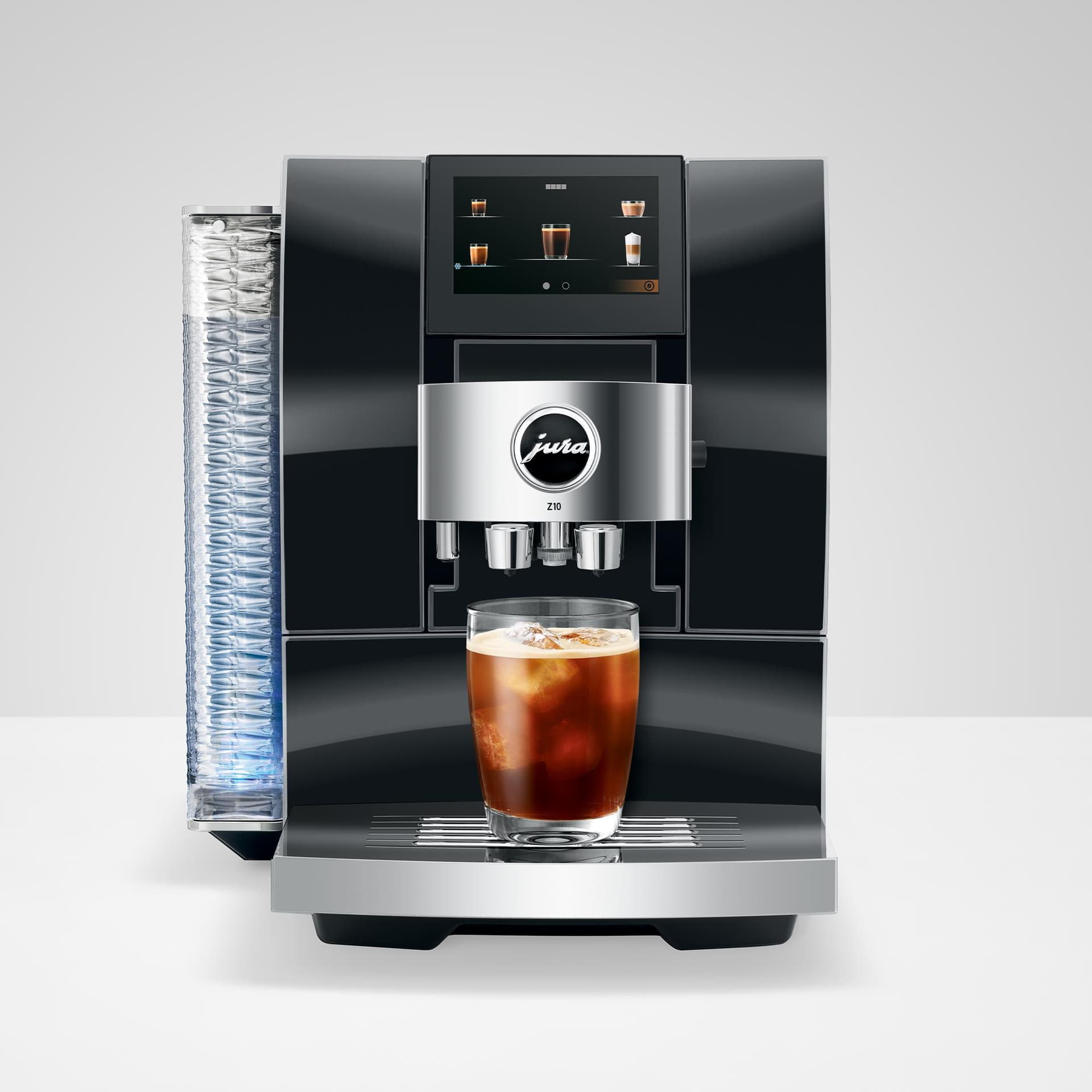 Z10 Aluminum Automatic Coffee/Espresso Machine Diamond Black