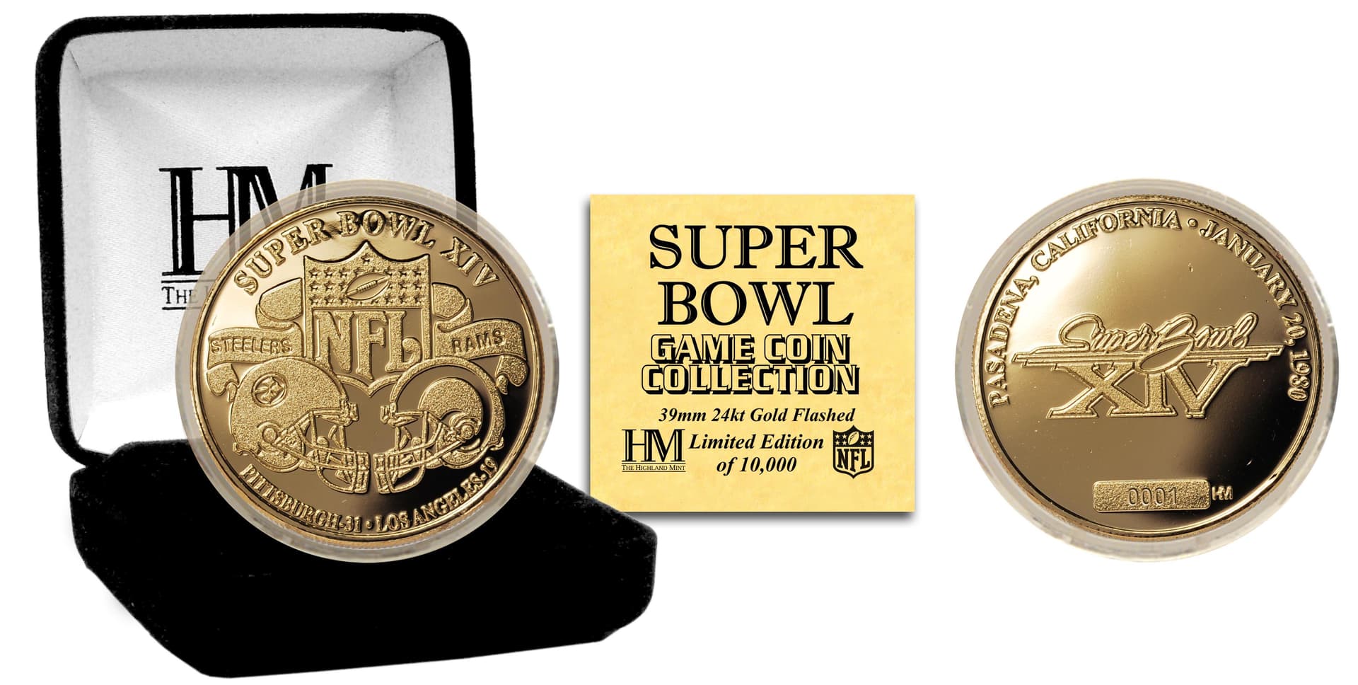 Super Bowl XIV Flip coin