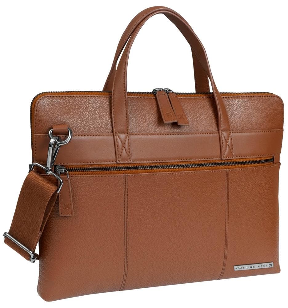 Hey Handsome Pebble Grain Briefcase Size 16"