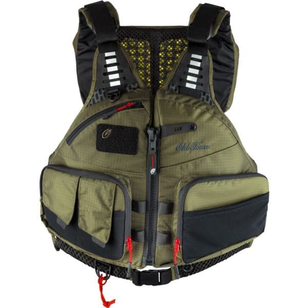 Lure Angler II Fishing Life Jacket in Moss/S/M