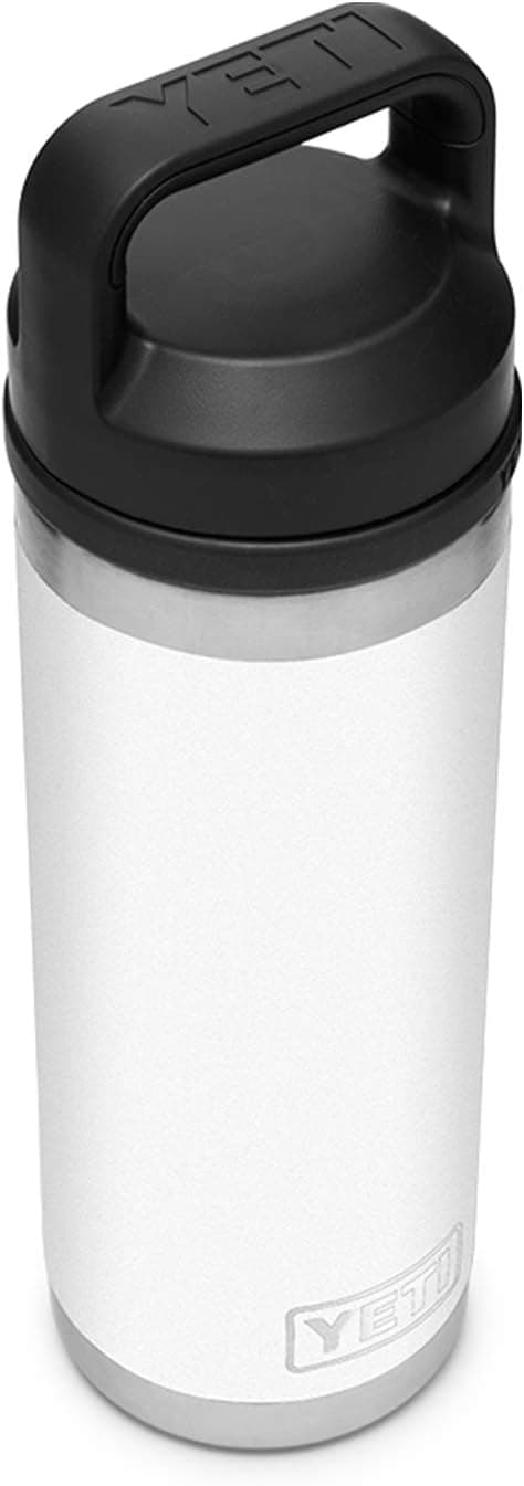 Yeti Rambler 18 oz Bottle Chug Cap, White