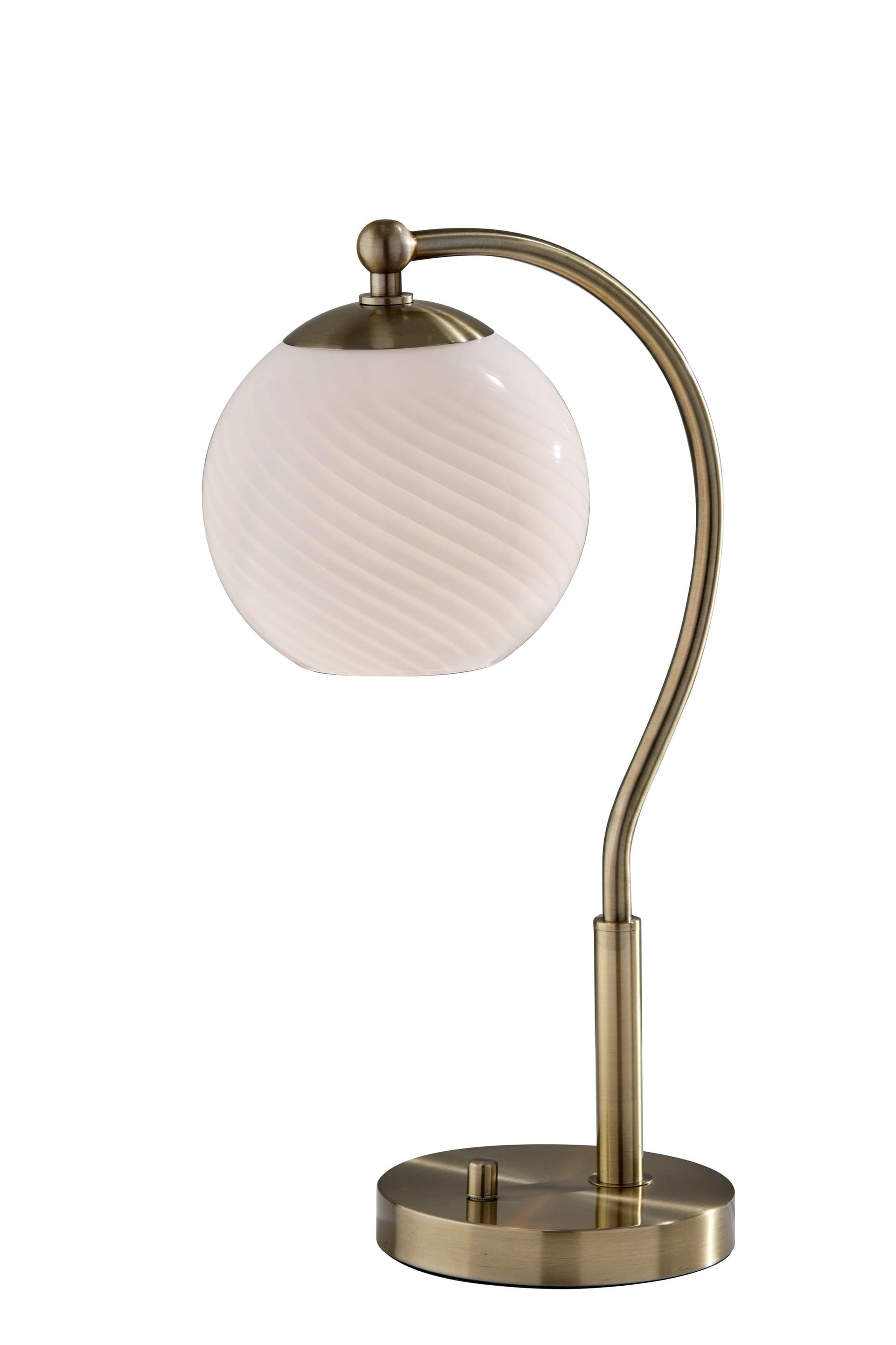 Swirl Desk Lamp Size 21.625"
