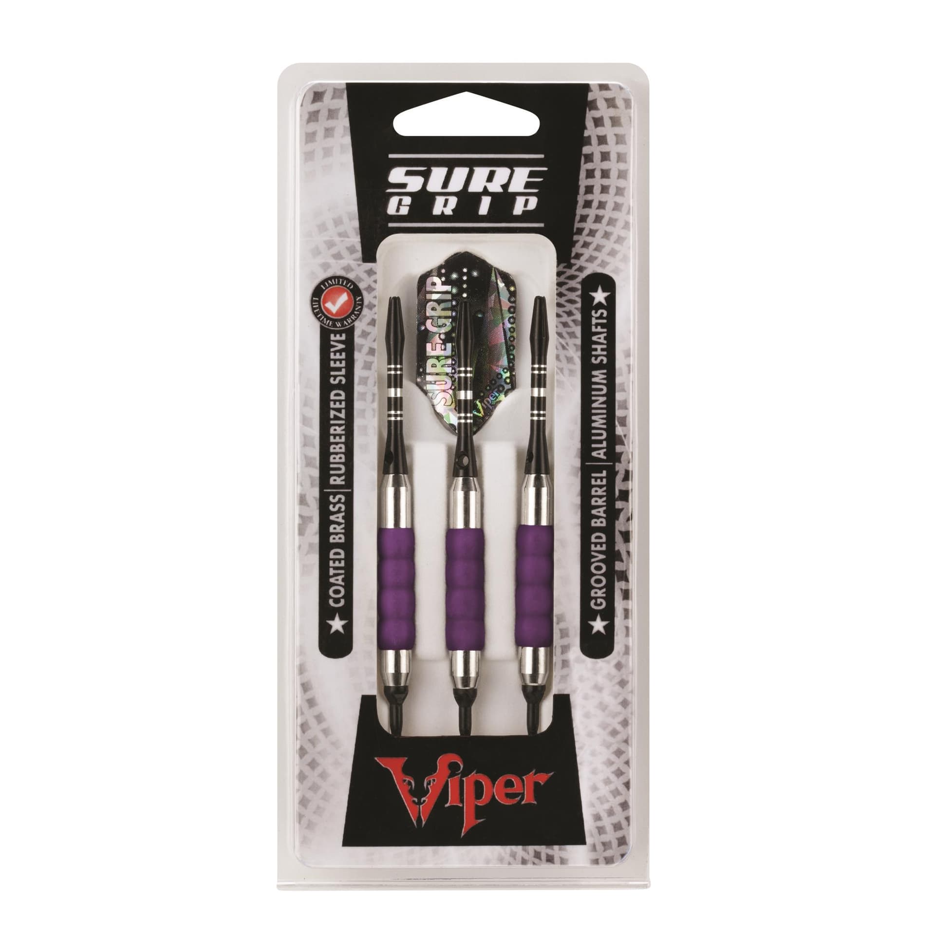 Viper Sure Grip Purple Soft Tip Darts 18 Grams