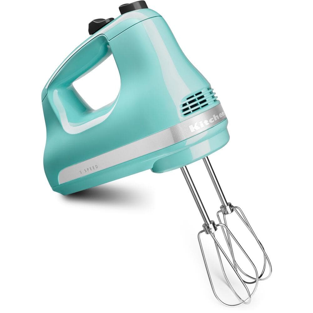 Ultra Power 5-Speed Hand Mixer in Aqua Sky