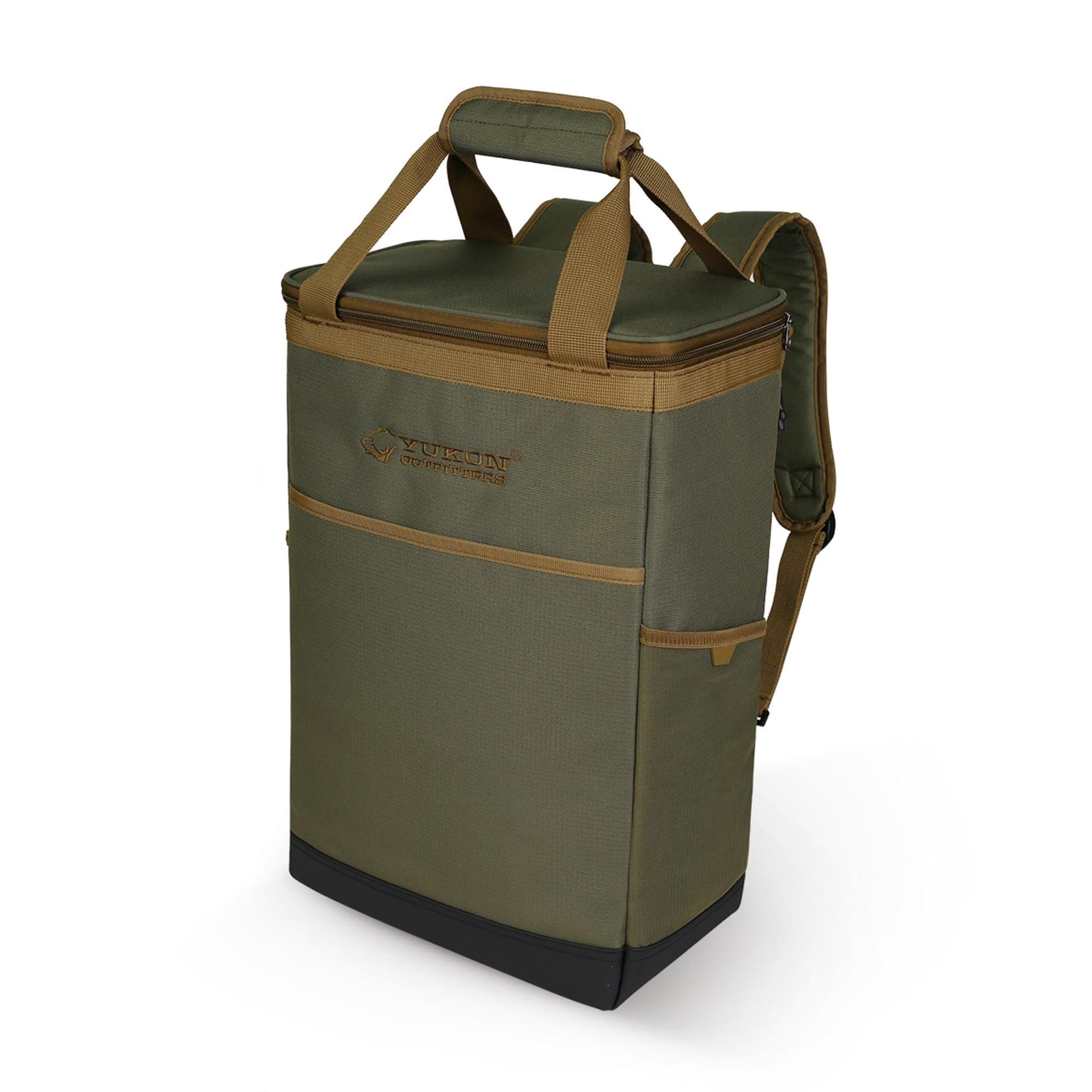 30 Can Dockside Insulated Backpack Cooler Olive Drab/Earth