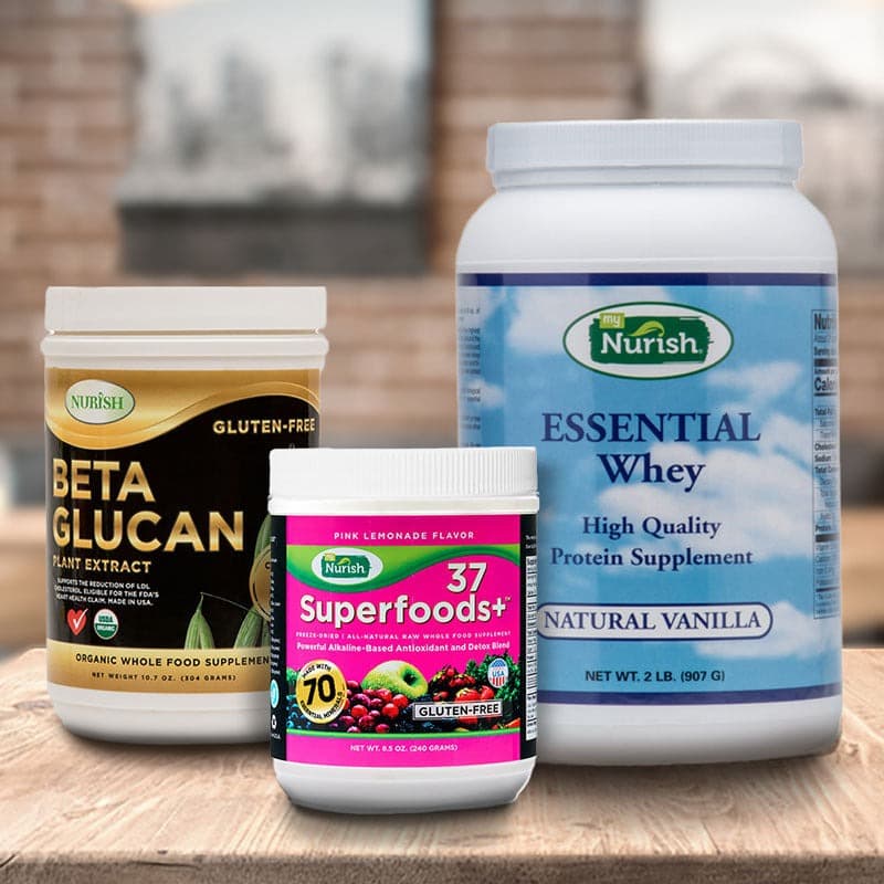 ONE Pink Lemonade/Lemon Tea, ONE Beta Glucan & ONE Vanilla Essential Whey Protein (Save $18)